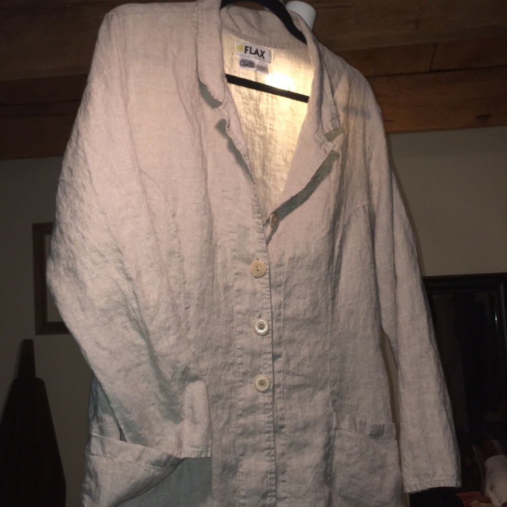 FLAX longline jacket